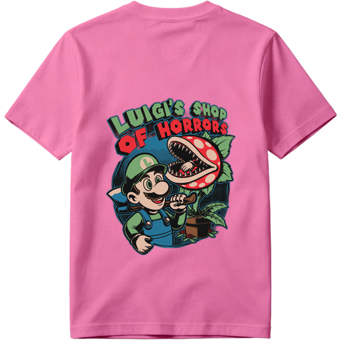 Luigi's Shop of Horrors: Luigi and Piranha Plant - Tee