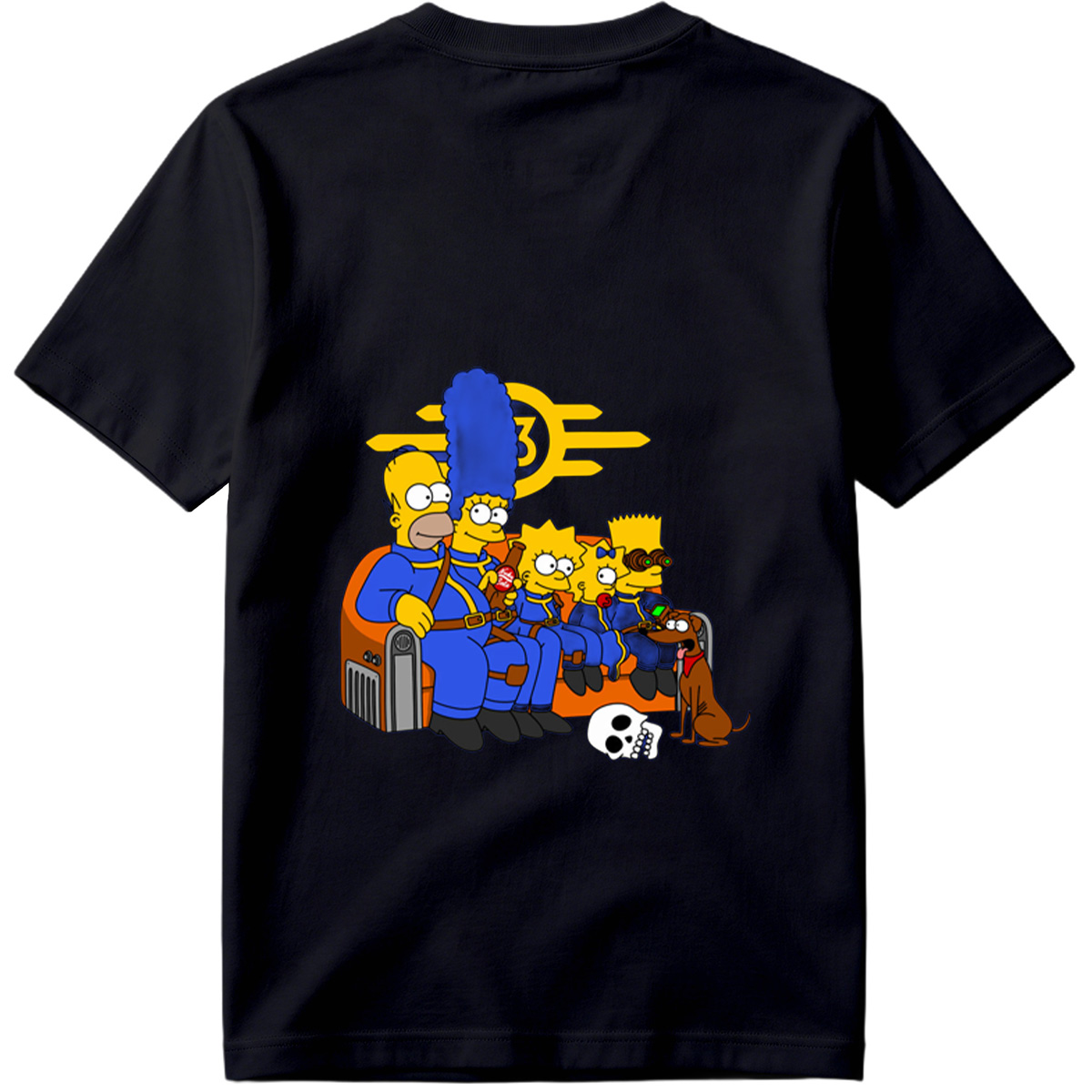 The Simpsons Family in Starfleet Uniforms - Tee