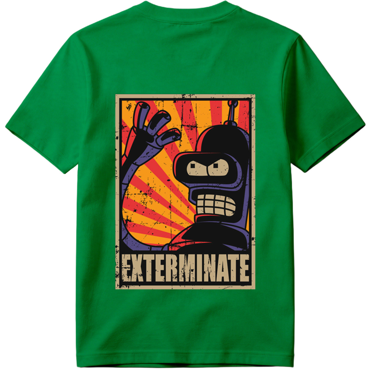 Futurama: Bender Exterminate Poster - Tee