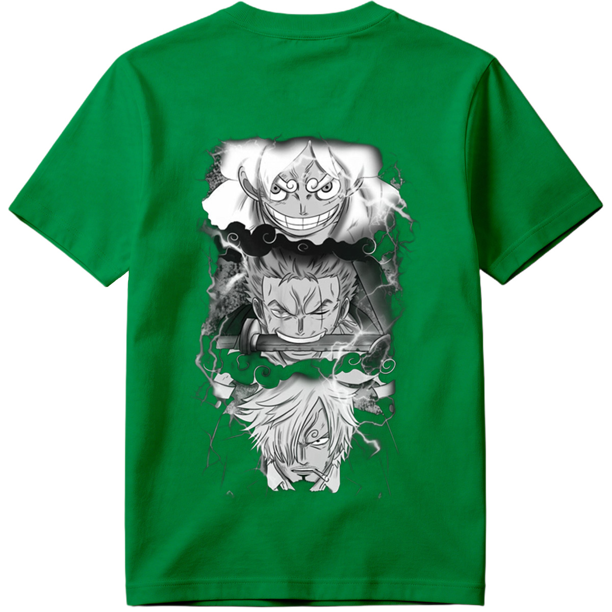 One Piece: Crocodile, Zoro, and Sanji - Tee