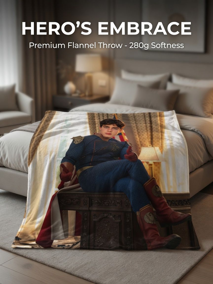 Custom Photo Blanket Personalized Portrait Flannel Fleece Throw Soft Anti-Pilling Cozy Bedding Keepsake Gift