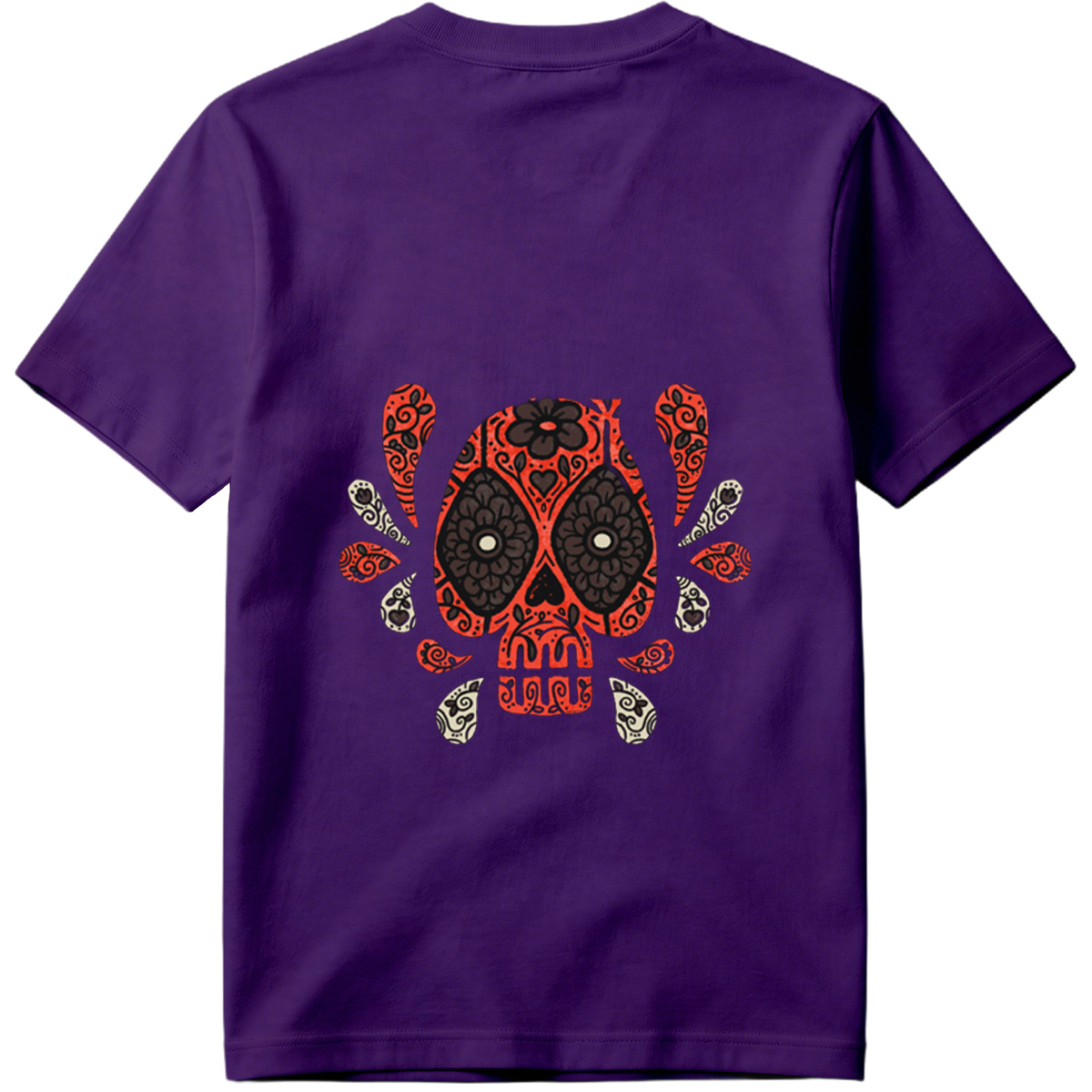 Day of the Dead Sugar Skull Design - Tee