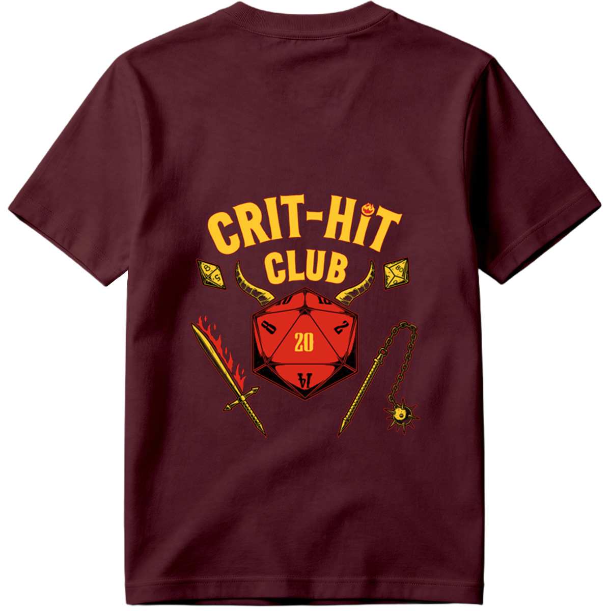 Crit-Hit Club: D&D Dice & Fantasy Gear - Tee