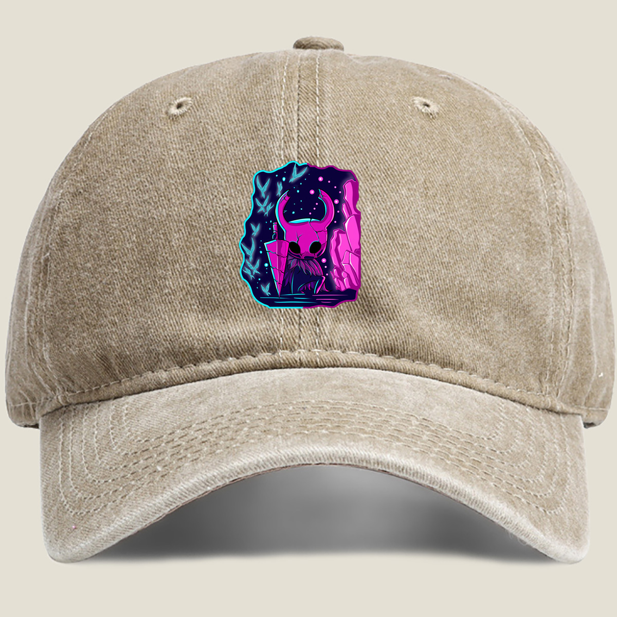 Hollow Knight: Void Heart - Washed Denim - Baseball Cap