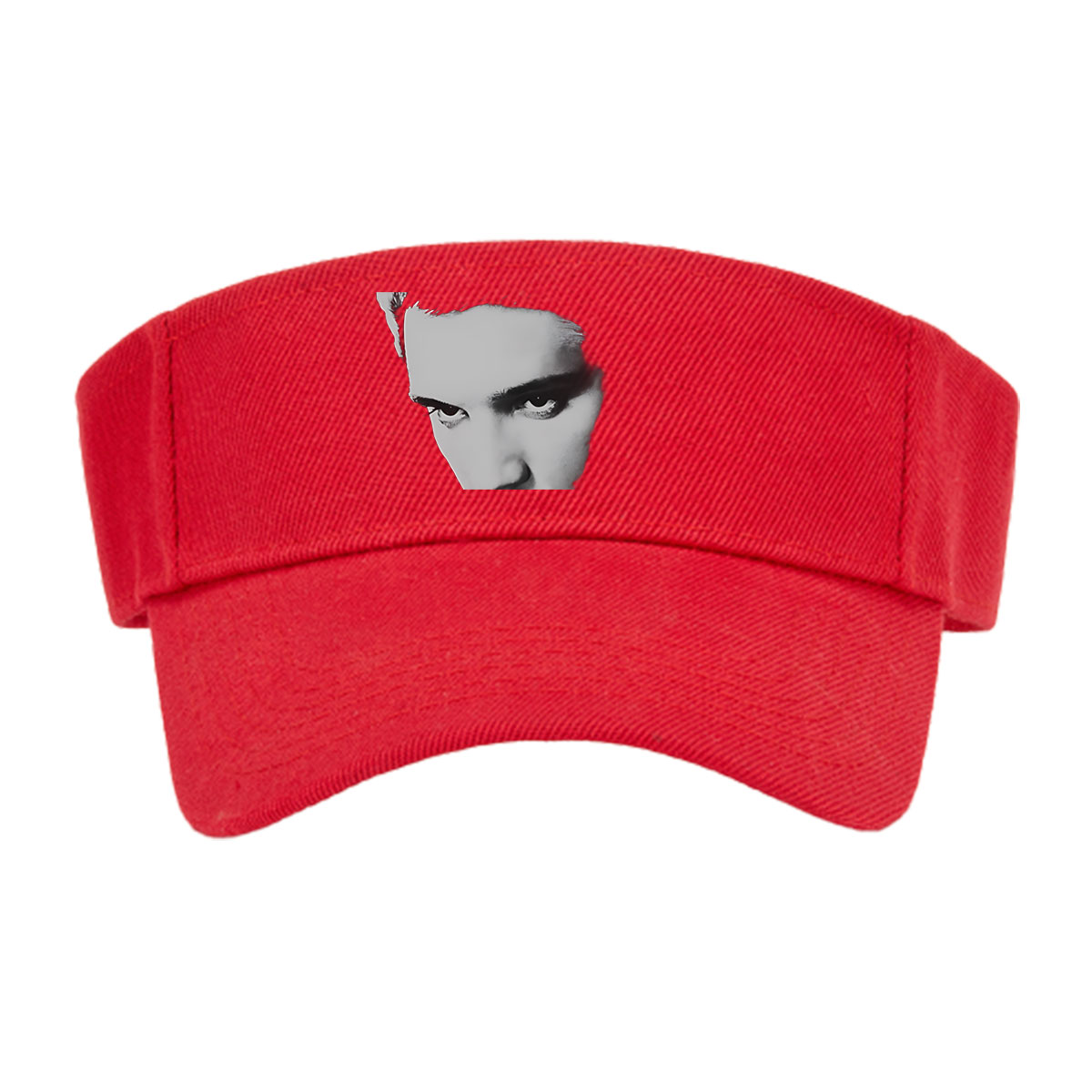 Elvis Presley Portrait in Black and White -  Visor cap