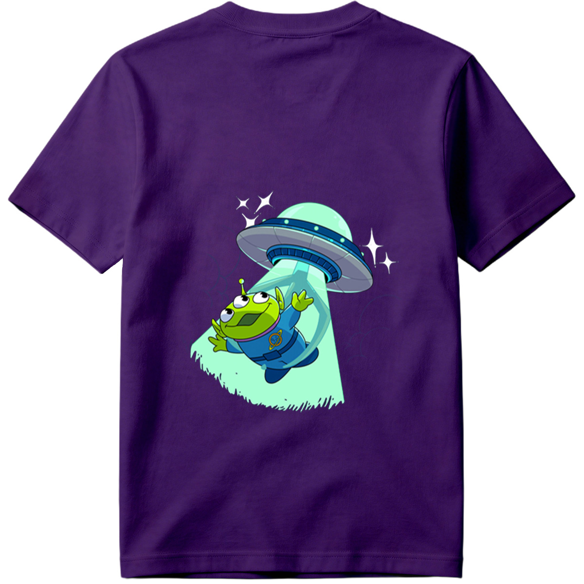 Alien from Toy Story Abducted by UFO - Tee