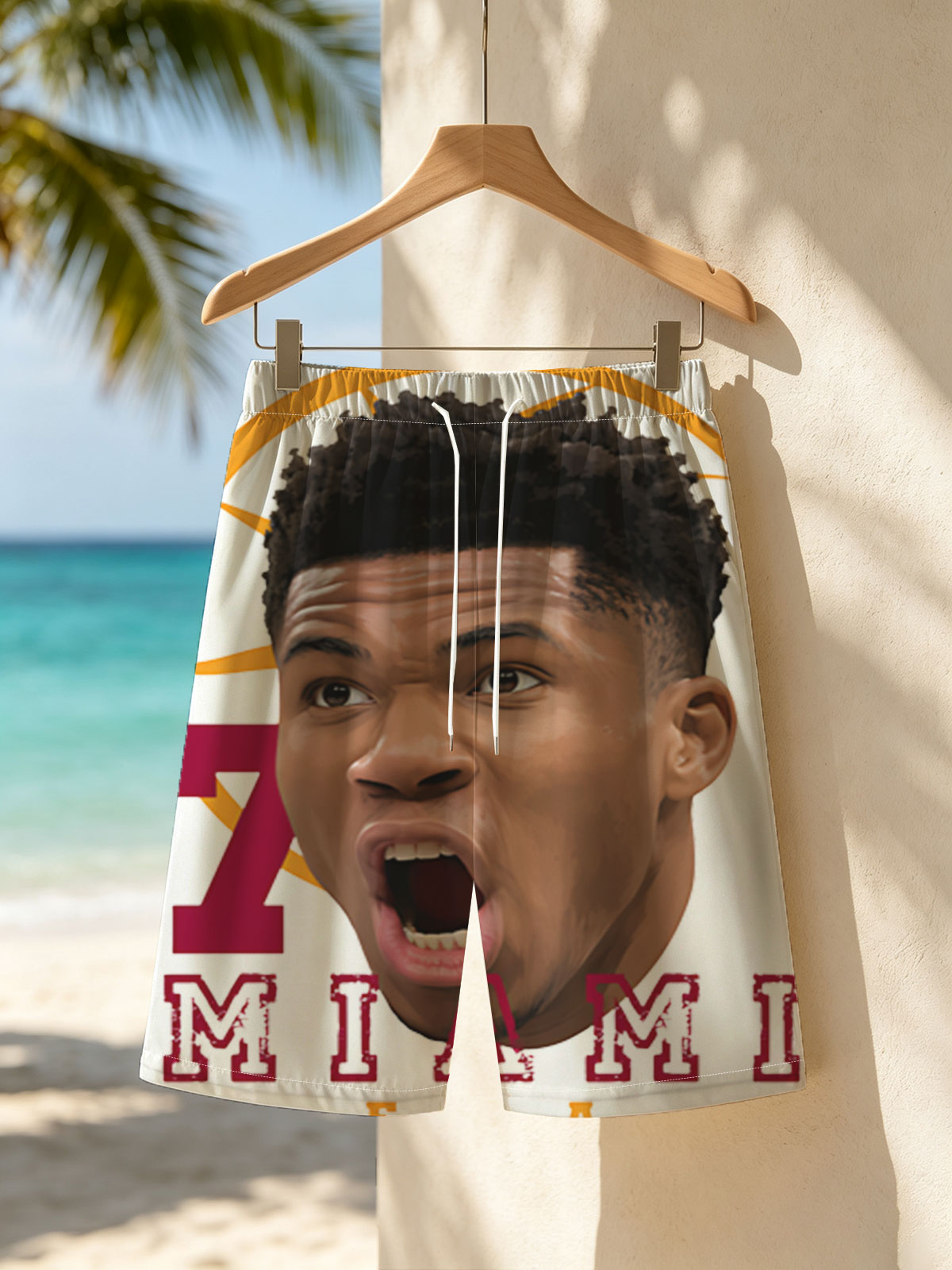 Jimmy Butler Miami Heat #7 -  Beach shorts