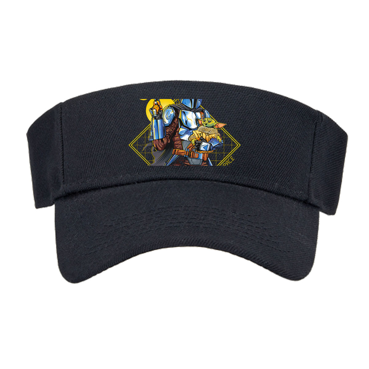Iron Mando: The Mandalorian and Grogu in Space Adventure -  Visor cap