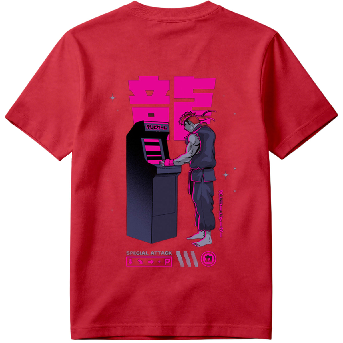 Street Fighter Ryu Arcade - Tee