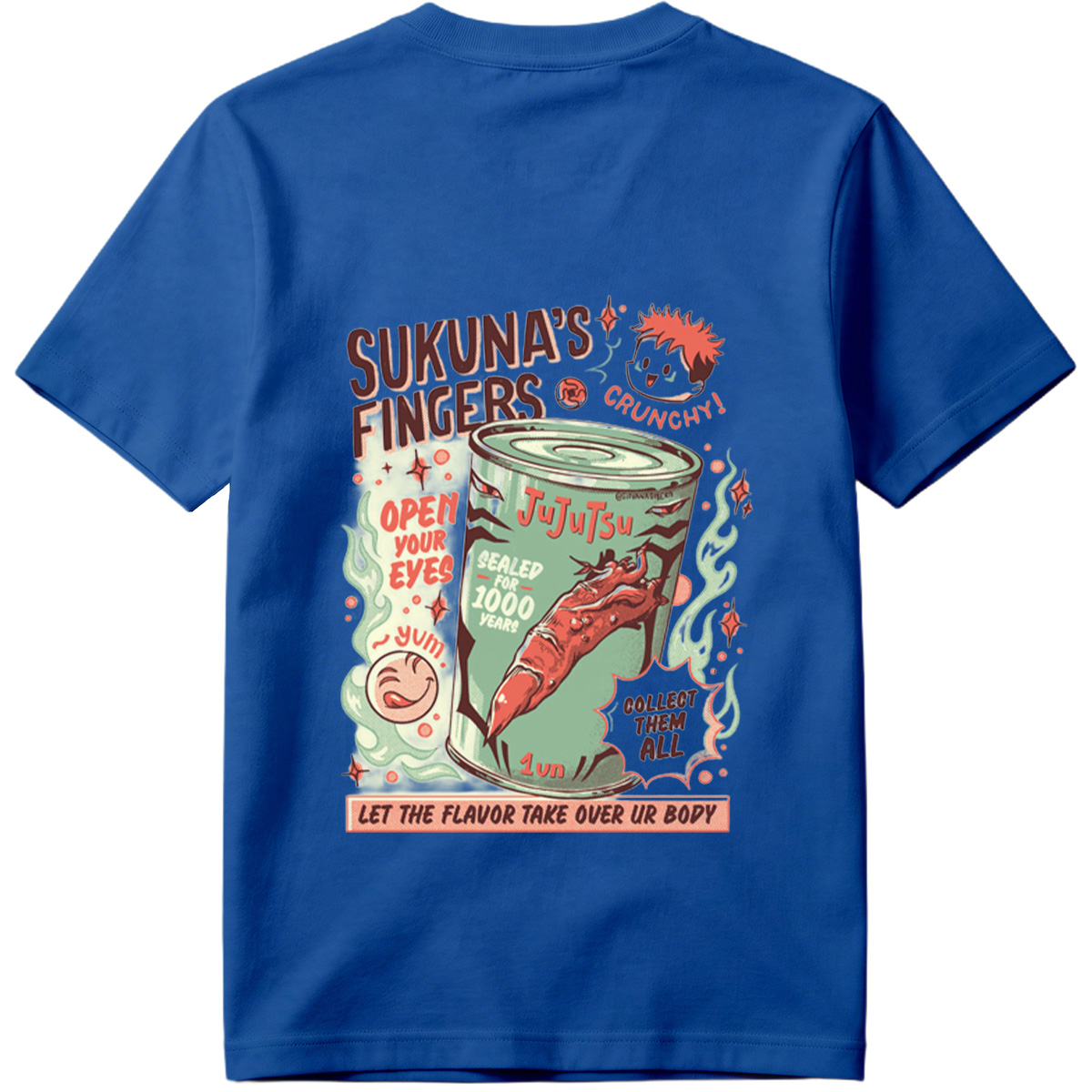 Sukuna's Fingers: Jujutsu Kaisen Crunchy Snack Ad - Tee