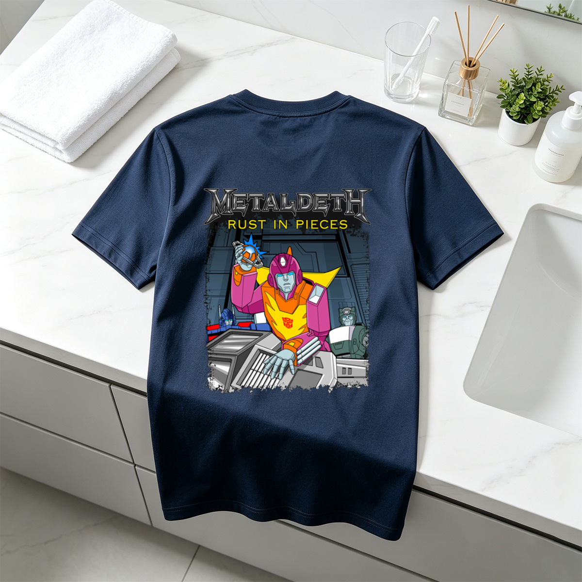 Transformers x Metallica: Rust in Pieces - Tee