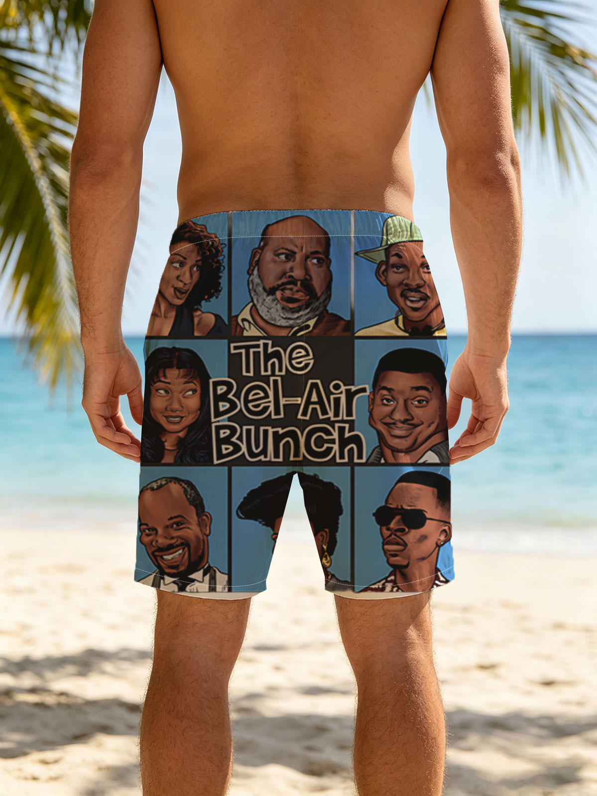 The Bel-Air Bunch: Cast Portrait Collection -  Beach shorts