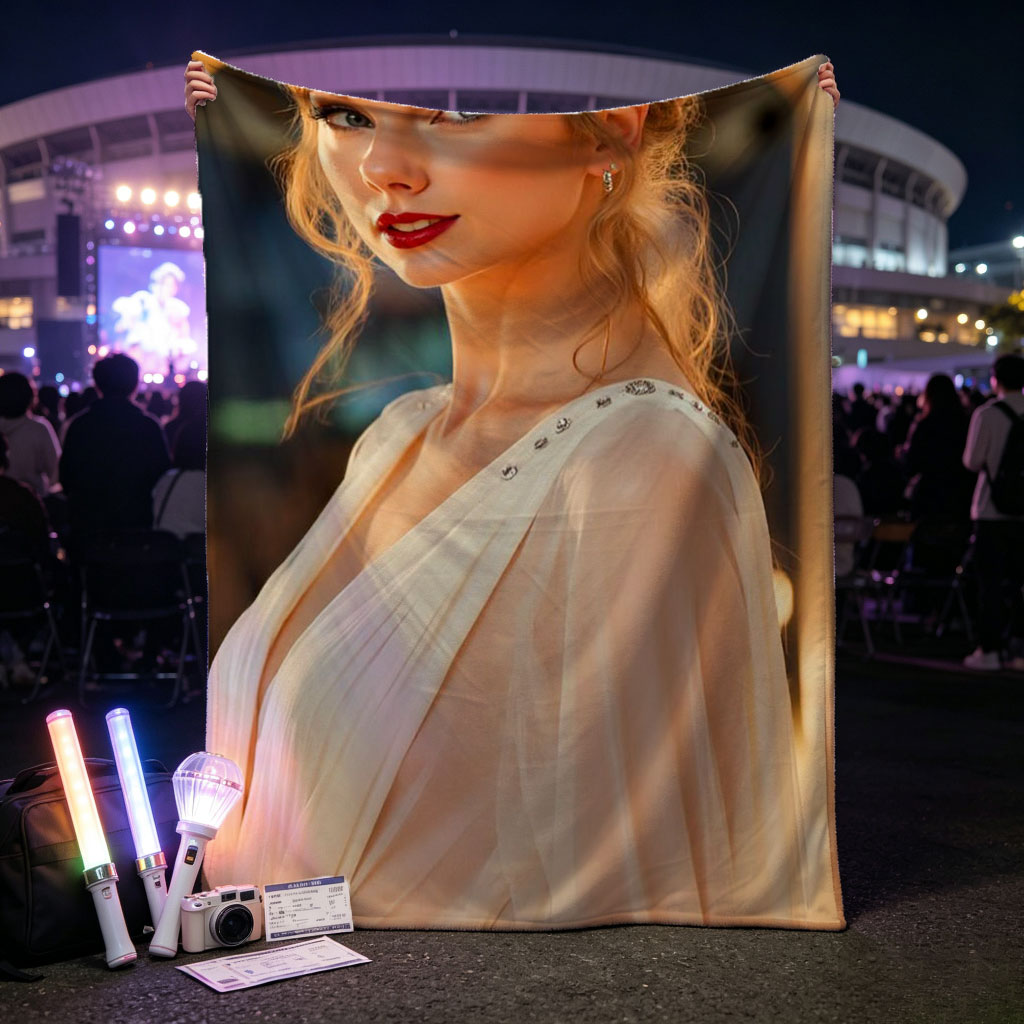 Taylor Swift in Elegant Gown at Red Carpet Event - Blankets