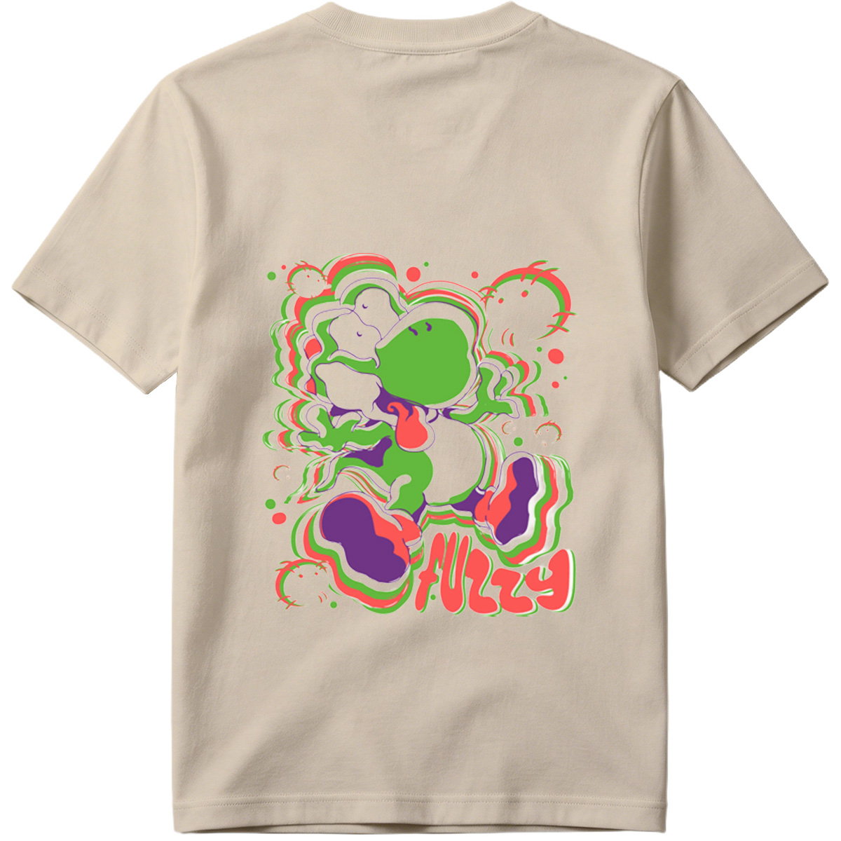 Yoshi Fuzzy Art Design - Tee