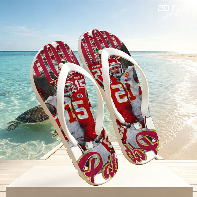Patrick Mahomes: Kansas City Chiefs Quarterback, Super Bowl Champion, NFL Star -  flip-flops