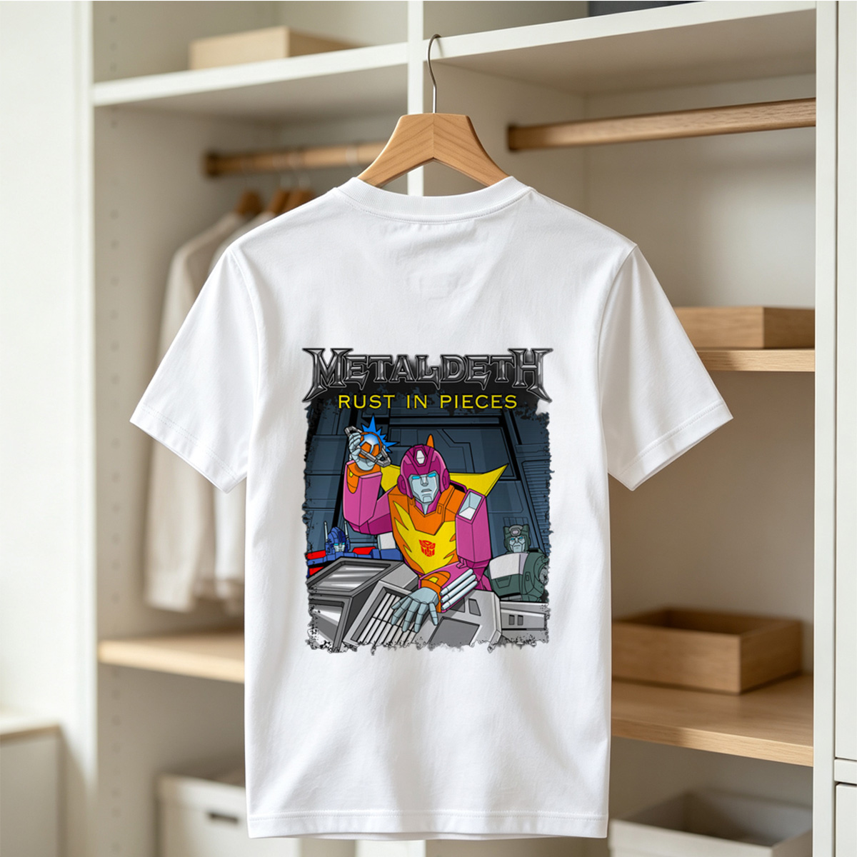 Transformers x Metallica: Rust in Pieces - Tee