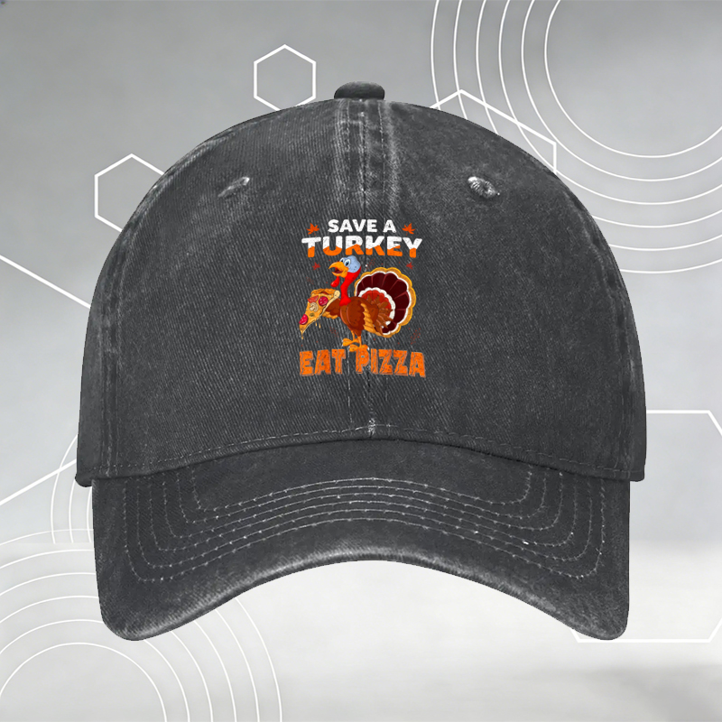New Baseball Cap with Engine Block Print 