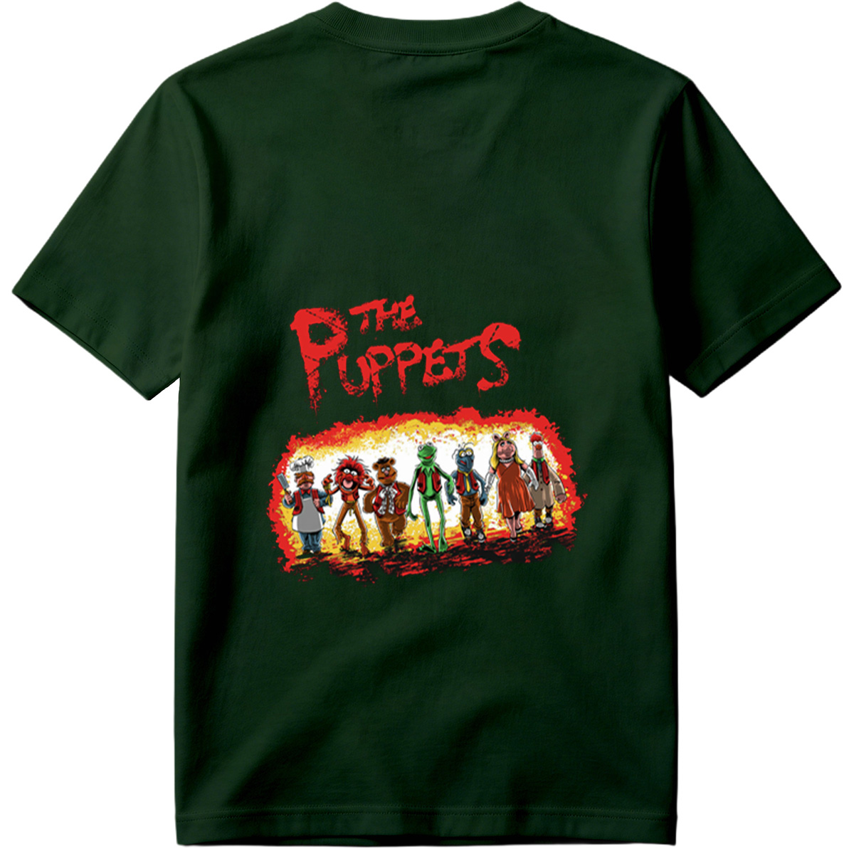 The Muppets: Kermit, Miss Piggy, Fozzie, Animal, Gonzo, and Chef Piggy - Tee