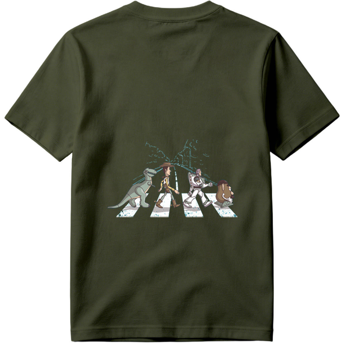 Toy Story Characters Crossing the Street - Tee