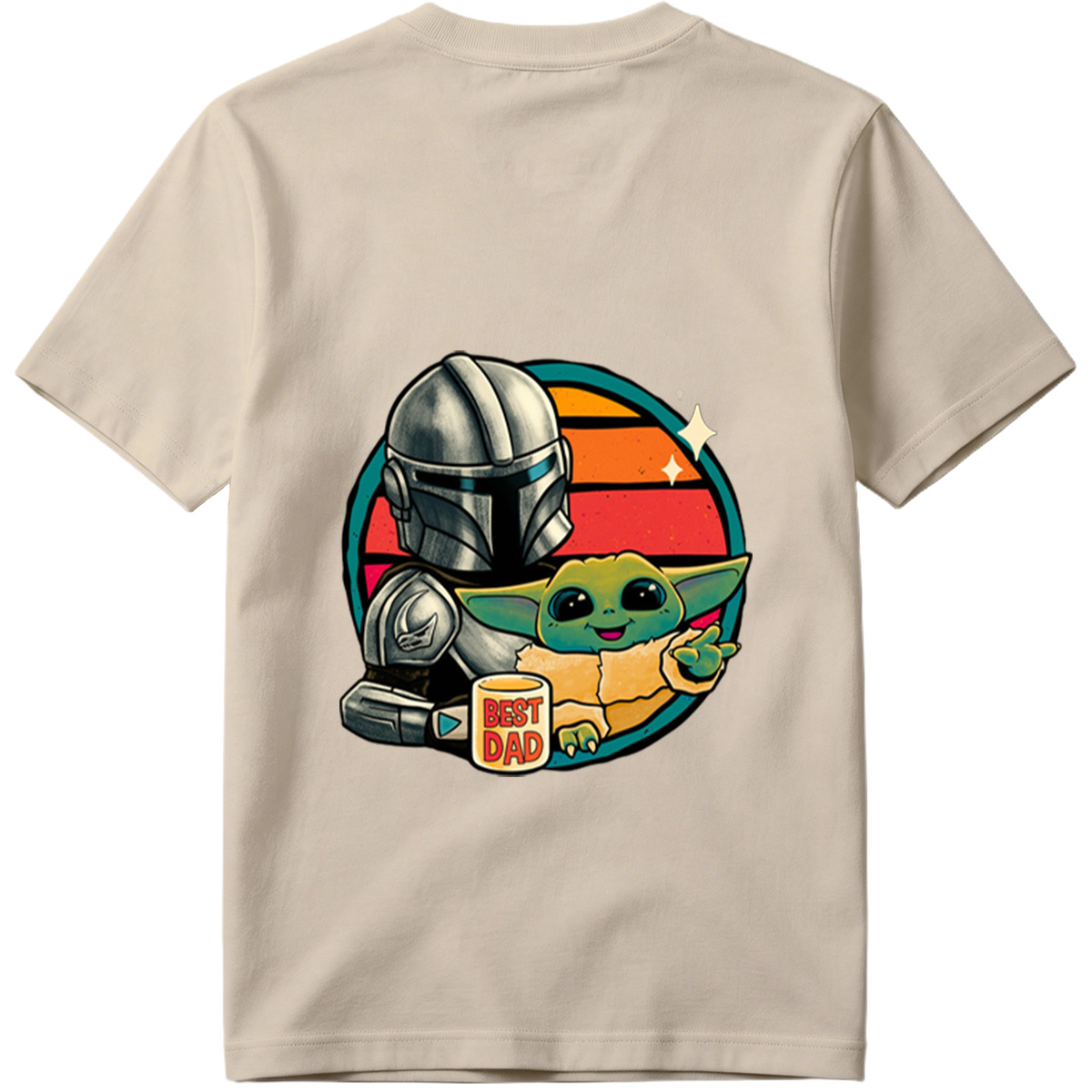 The Mandalorian and Grogu Best Dad - Tee