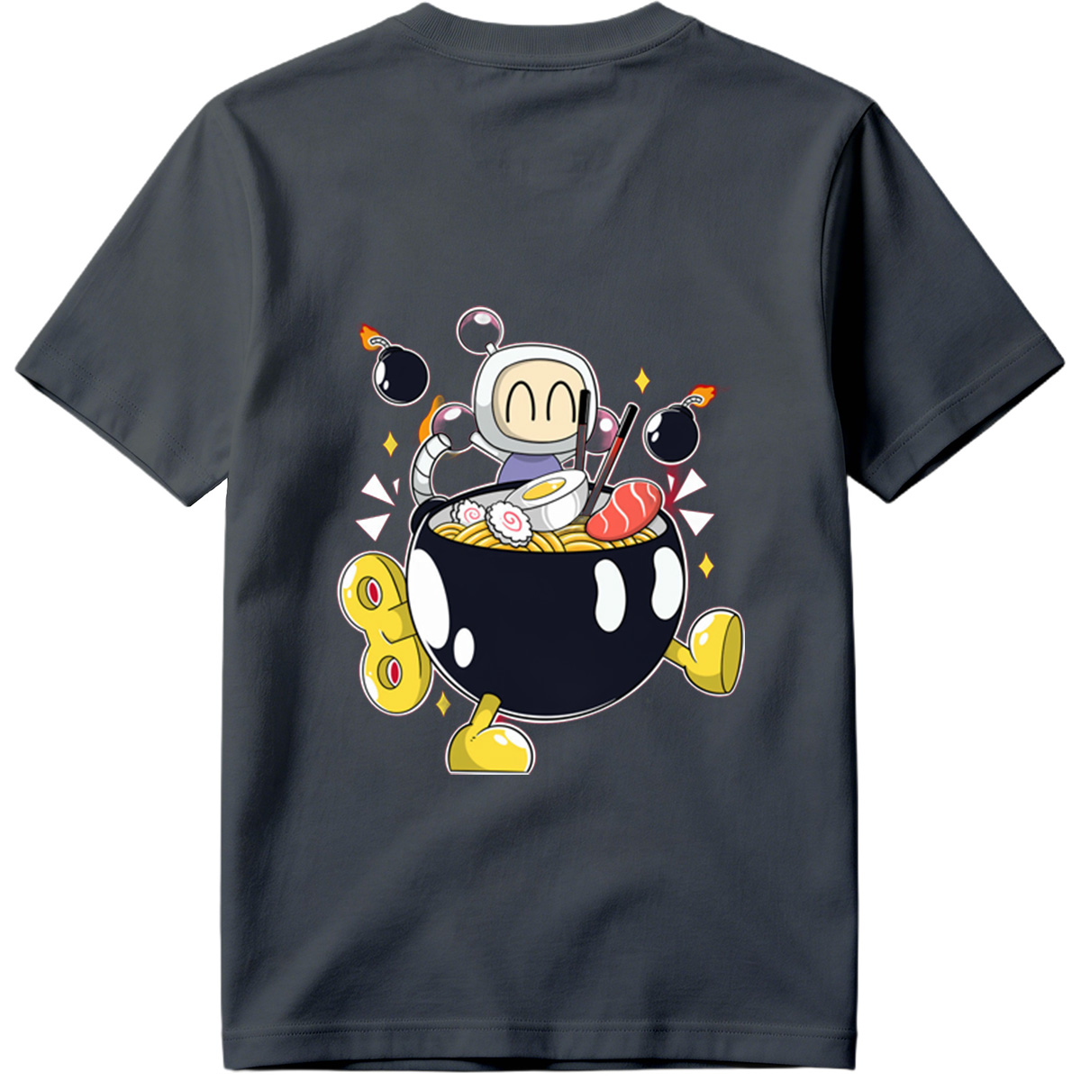 Bomberman and Ramen Bowl Adventure - Tee
