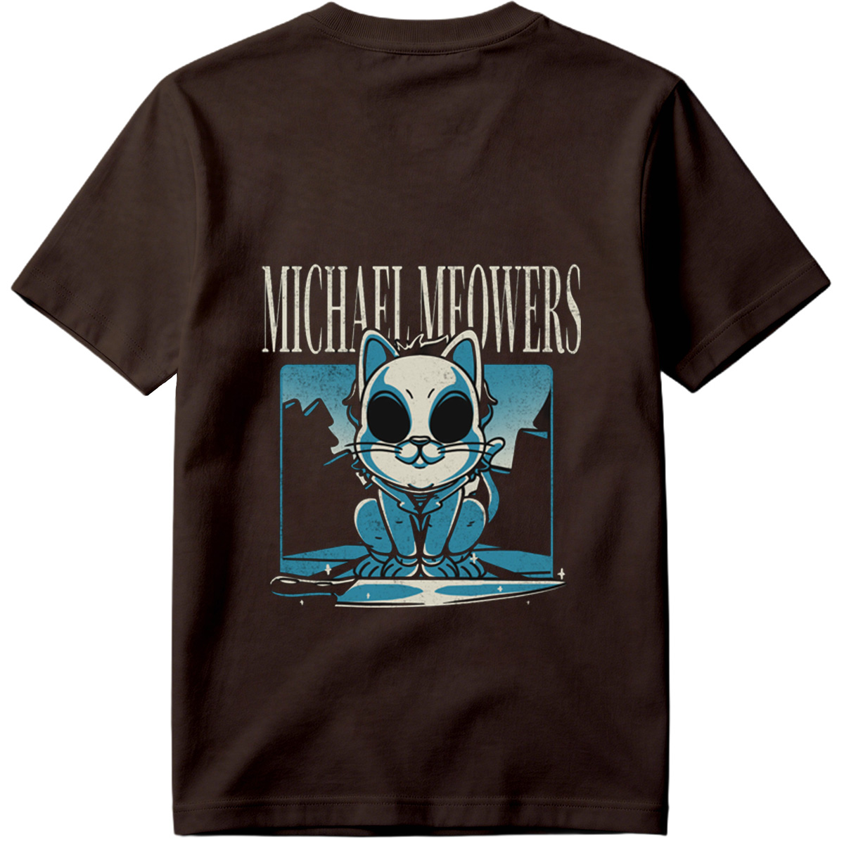 Michael Meowers Cat Character Design - Tee
