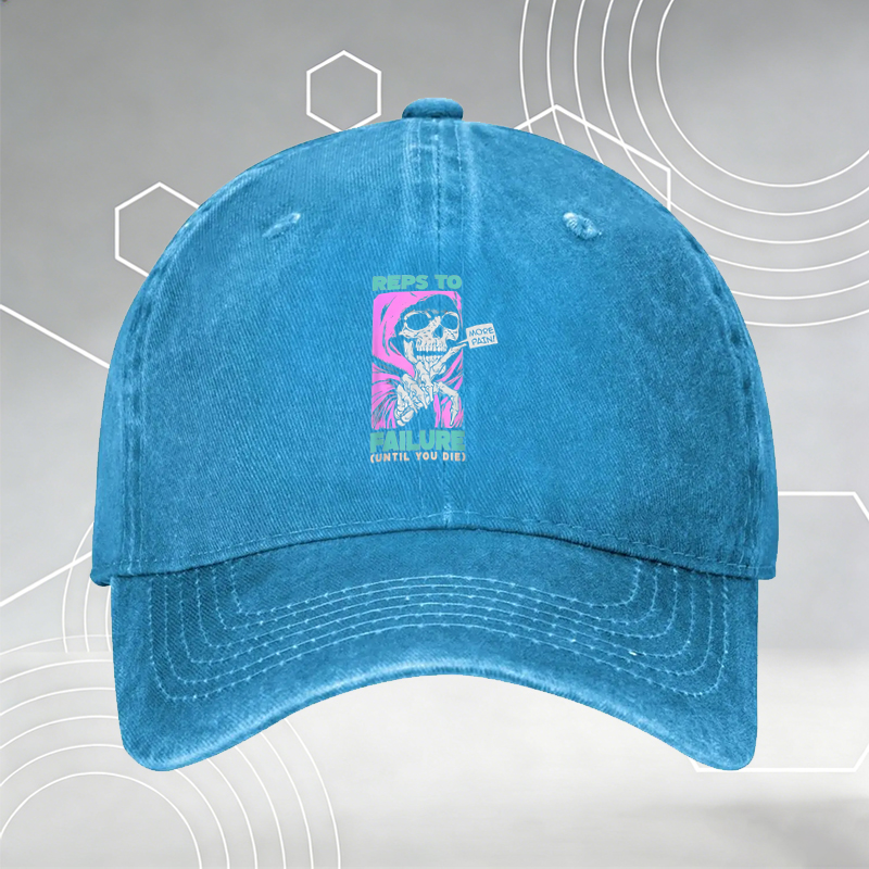 New Baseball Cap with Cute Bunny Print 