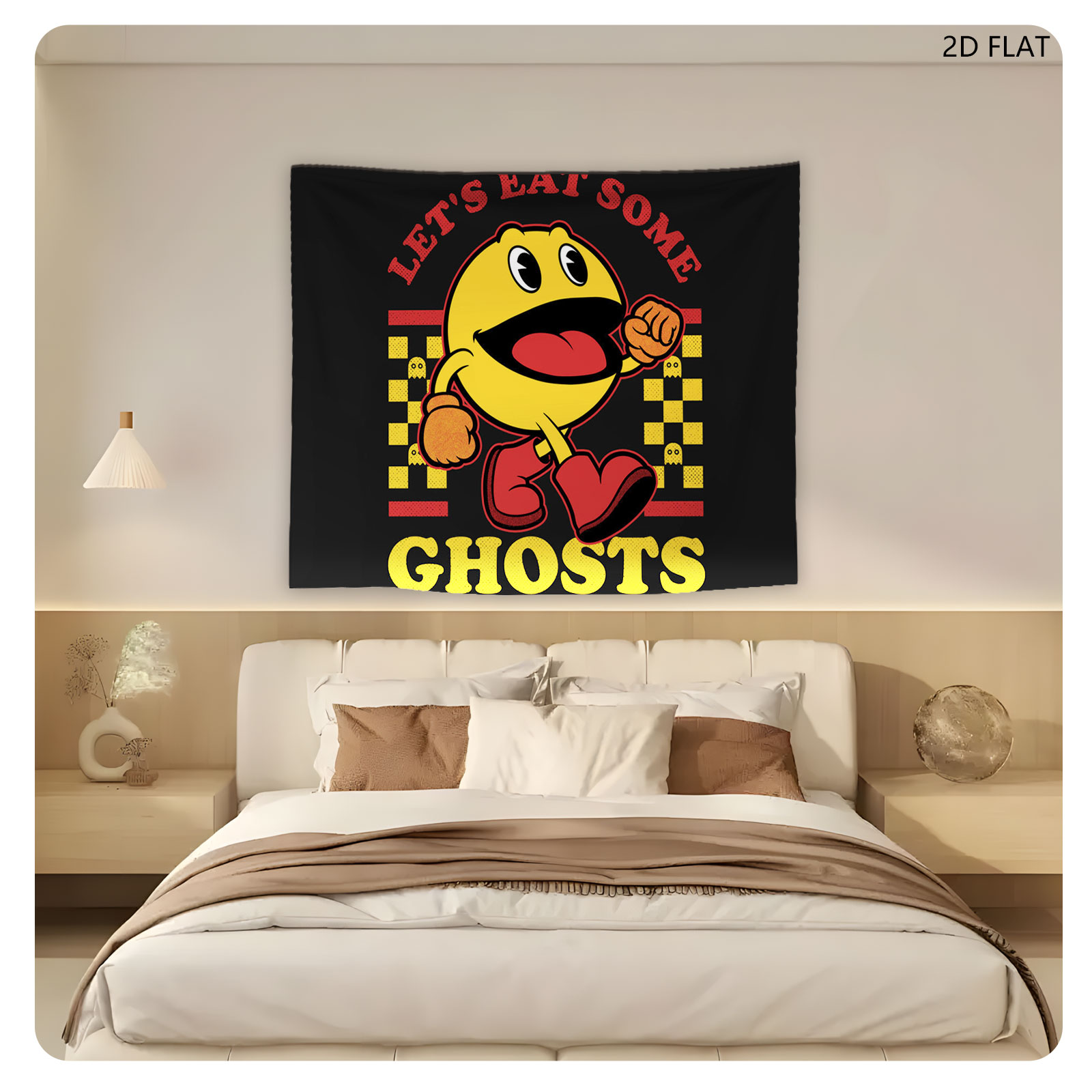 Pac-Man: Let's Eat Some Ghosts - Tapestry