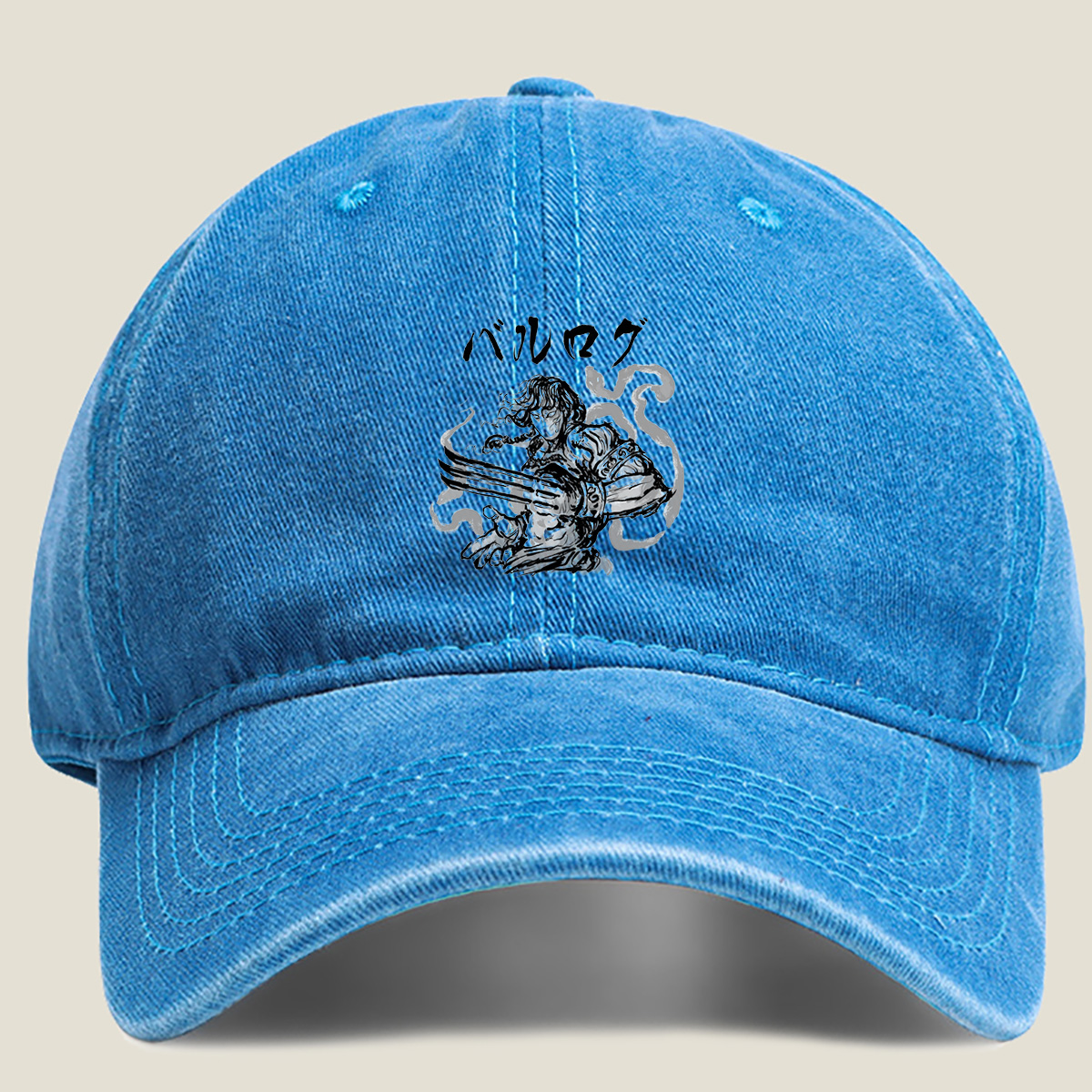 Valhalla: Balrog - Washed Denim - Baseball Cap