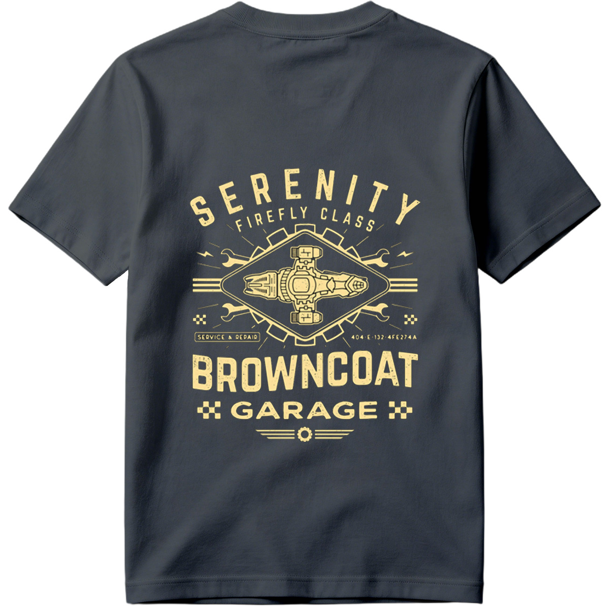 Serenity Firefly Class Browncoat Garage - Tee
