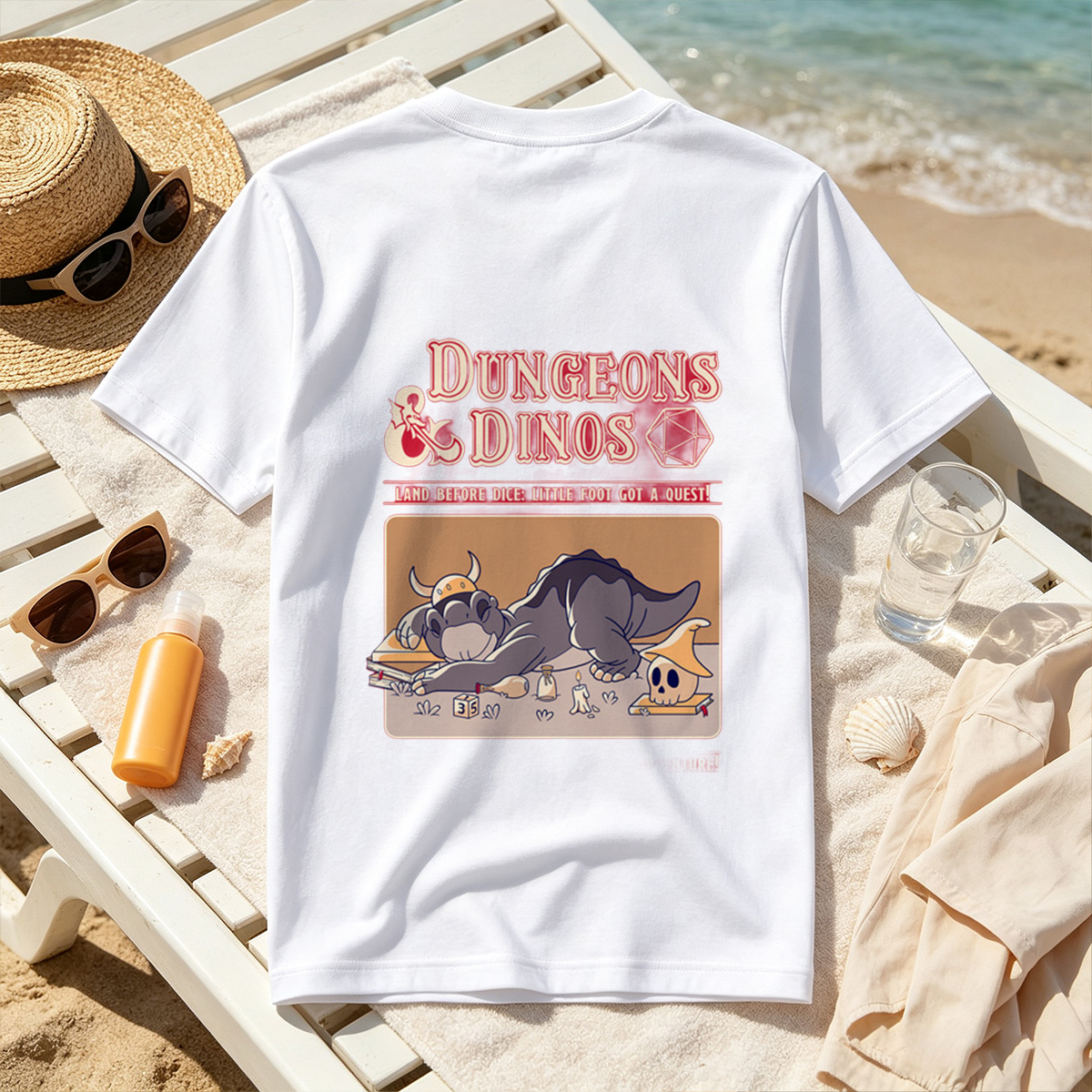 Dungeons & Dinos: Little Foot's Quest - Tee