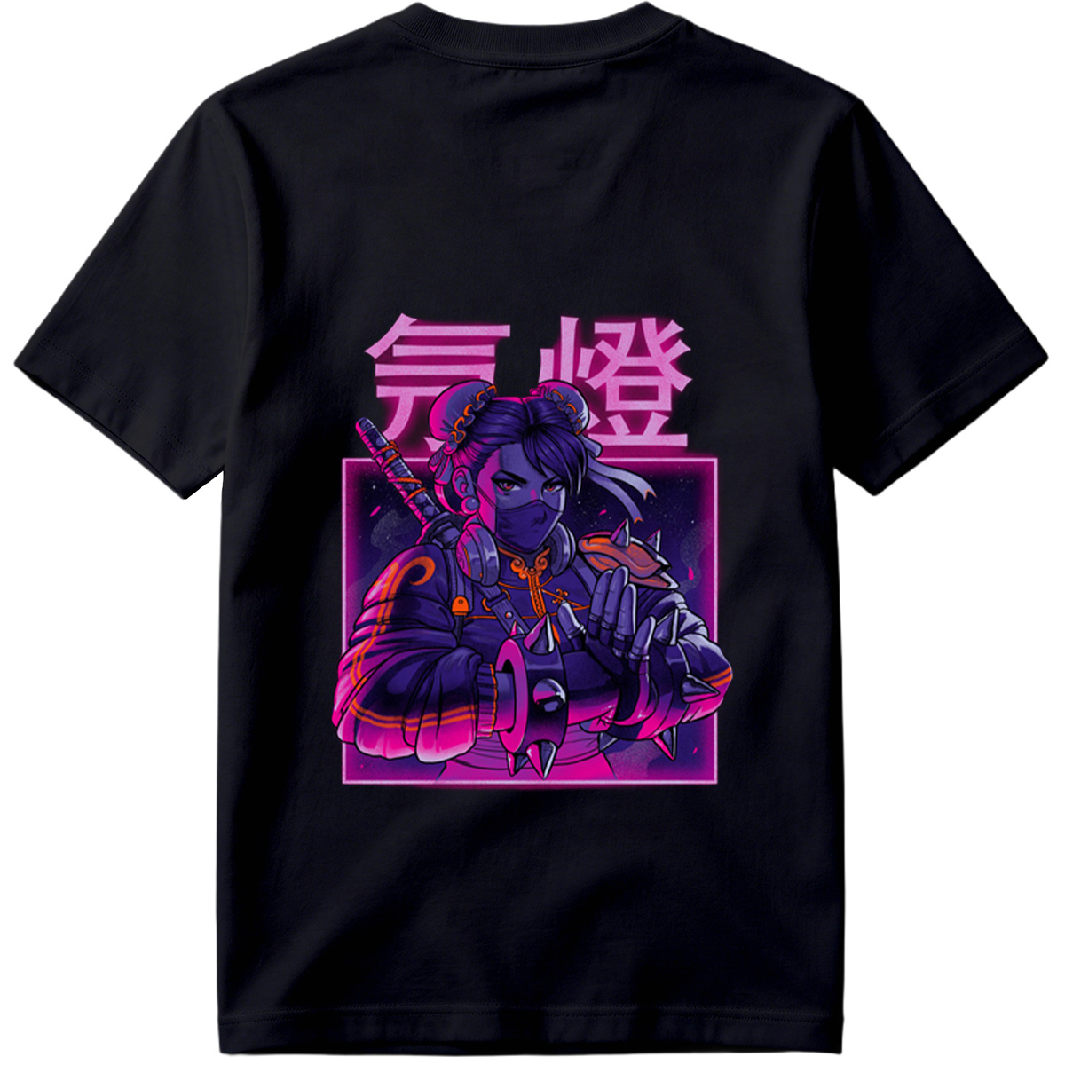 Cyberpunk Geisha: Neon Samurai - Tee