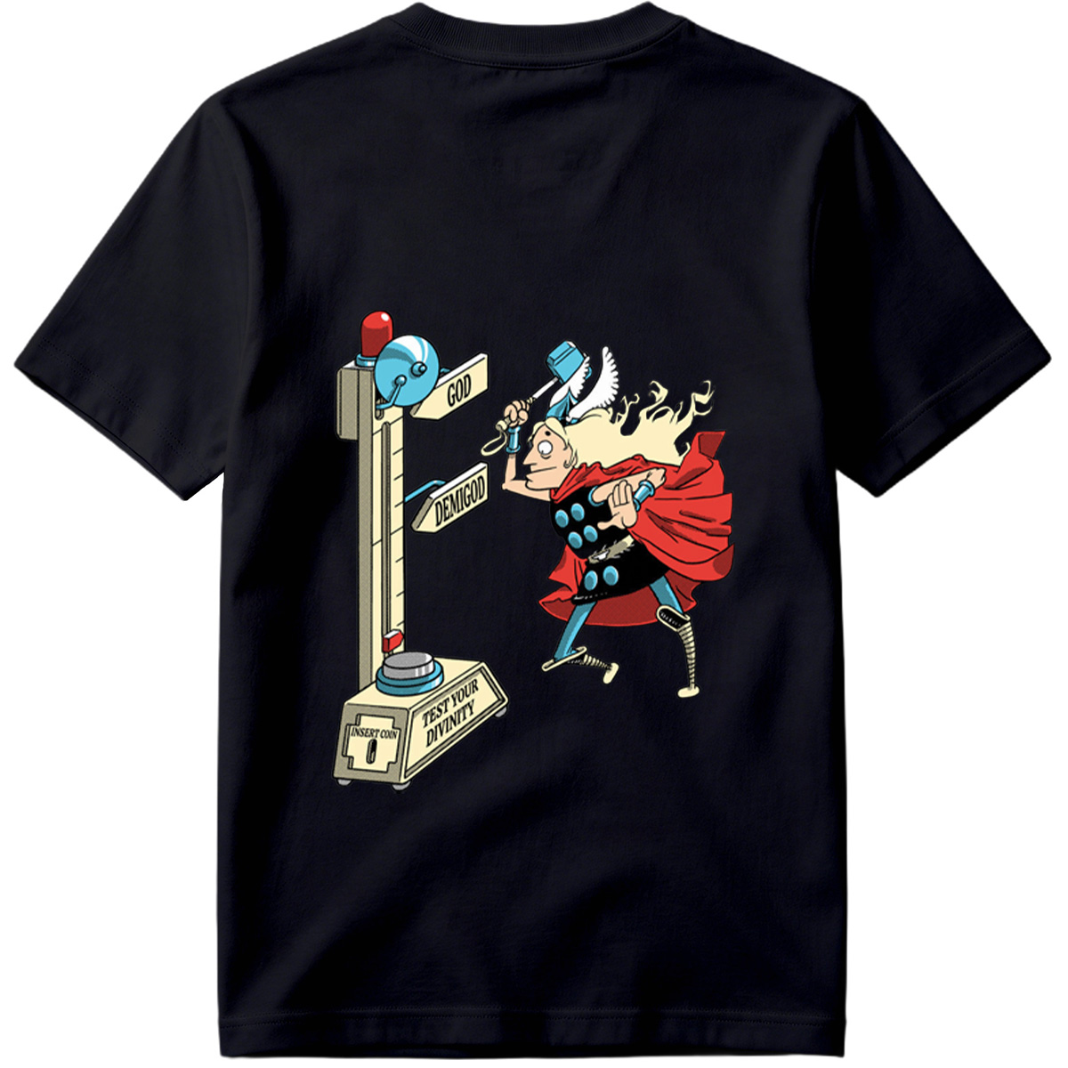 Thor Tests His Divinity - Tee