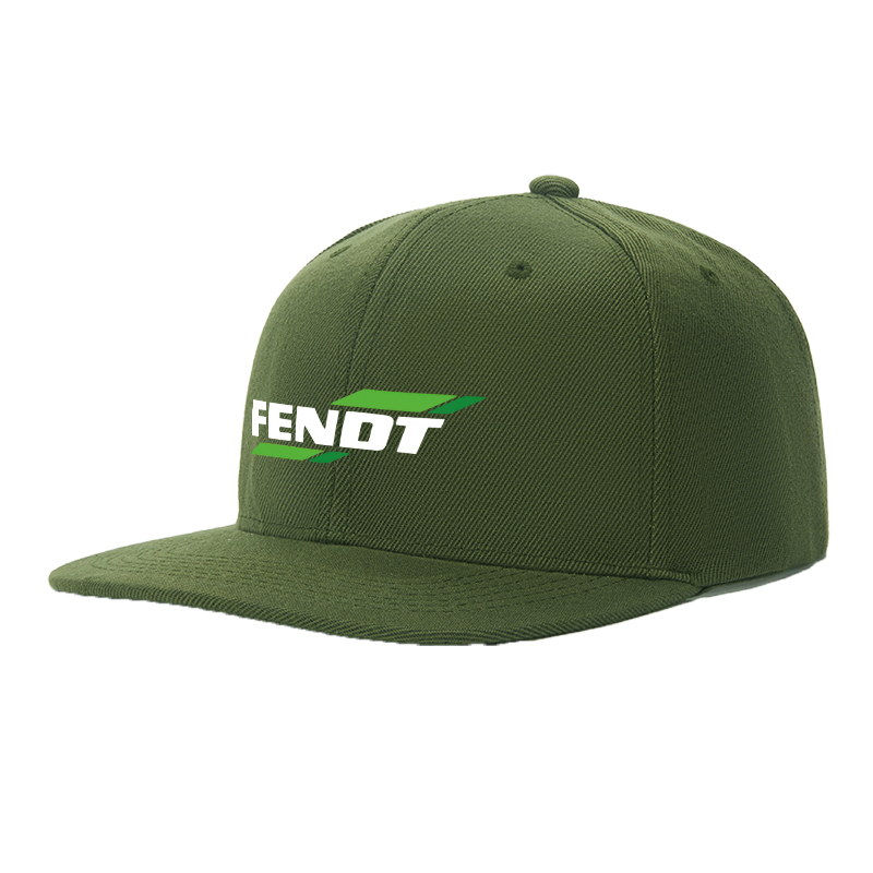 Flat Brim Baseball Cap FENDT Logo Print Streetwear Underground Skate Style for Basketball Court Skate Park Urban Lifestyle Skaters Rappers Streetwear Enthusiasts