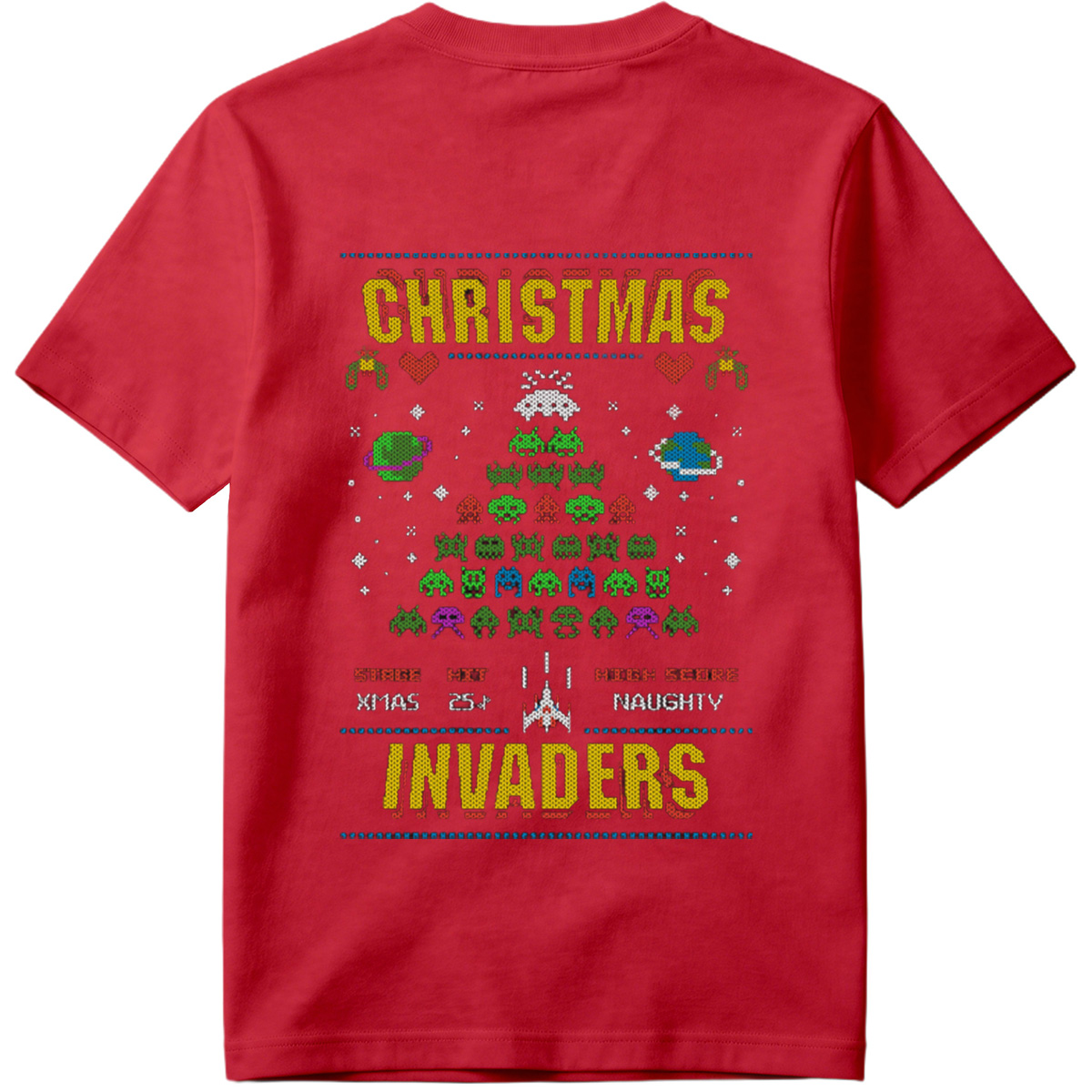 Christmas Invaders: Space Aliens and Holiday Fun - Tee