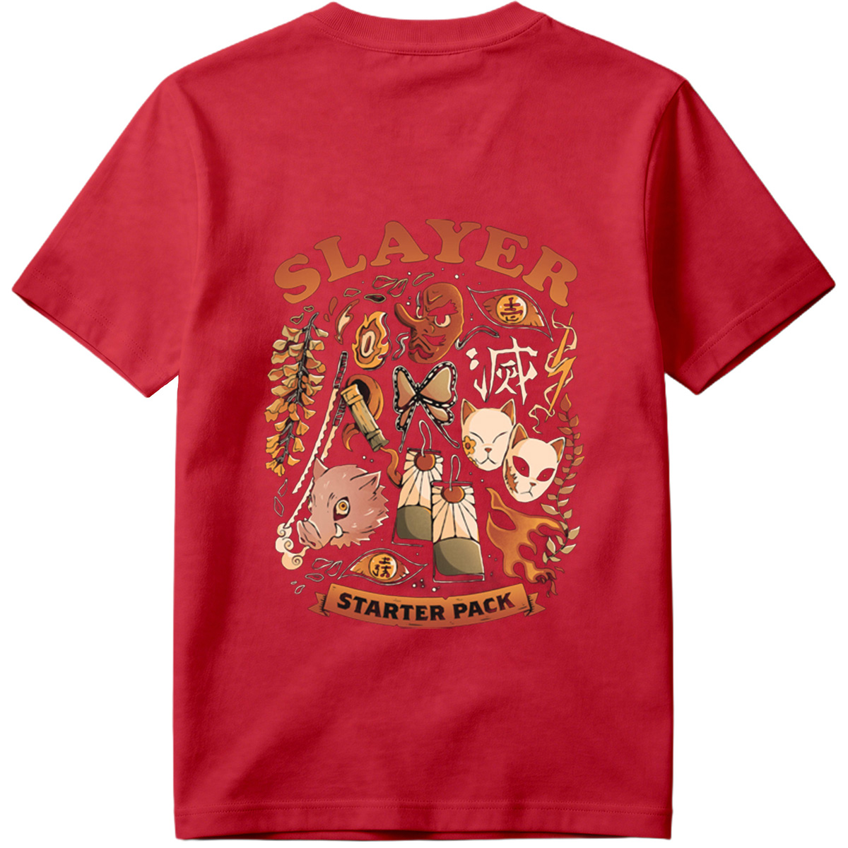 Slayer Starter Pack: Demon Slayer Characters and Symbols - Tee