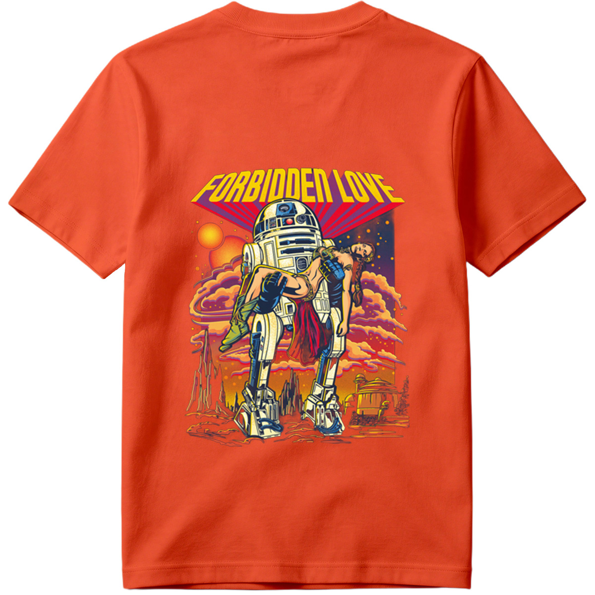 Star Wars: R2-D2 and Leia Forbidden Love - Tee