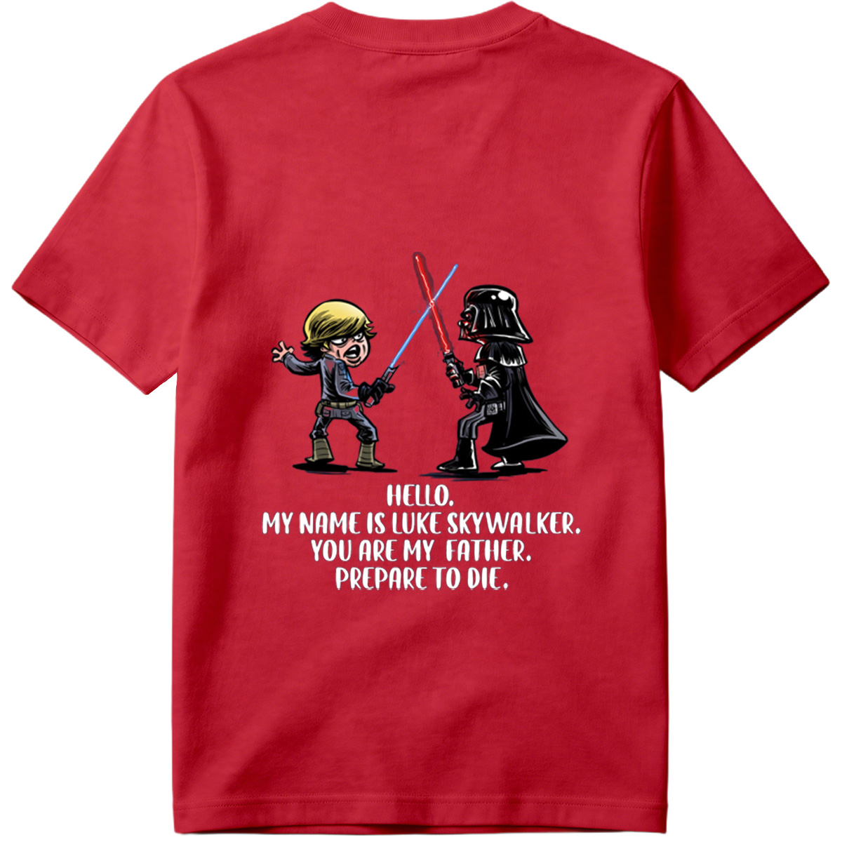 Star Wars: Luke Skywalker vs Darth Vader - Tee
