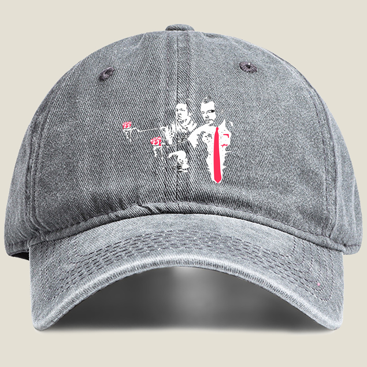 The Boys: Homelander and Hughie with Bloodied Ice Creams - Washed Denim - Baseball Cap