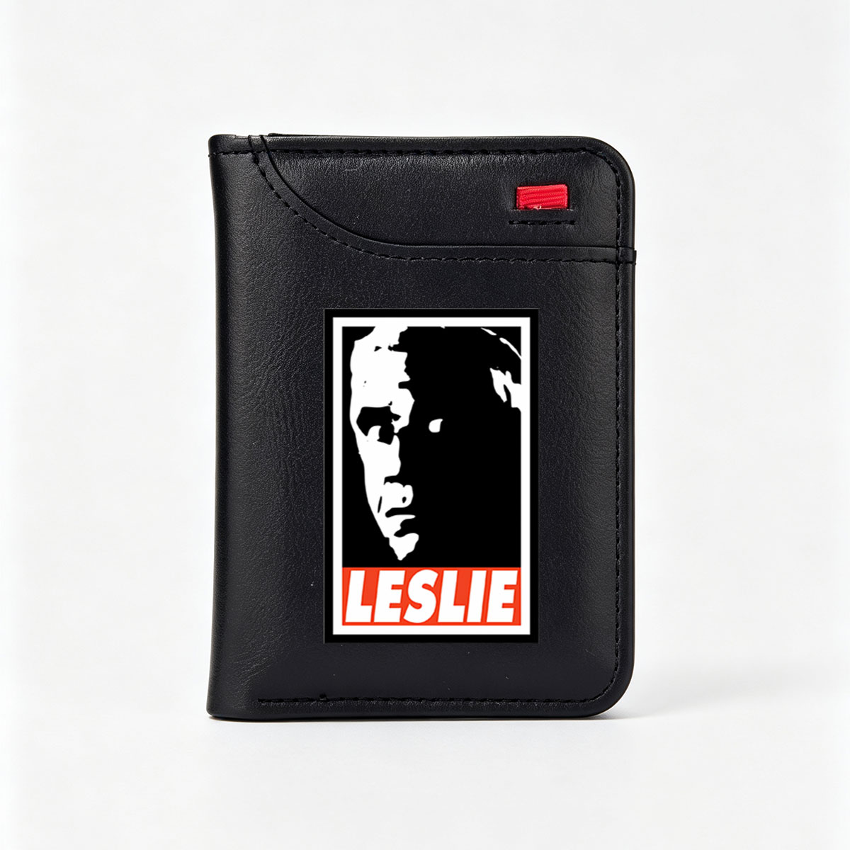 Leslie Knope: Parks and Recreation Character Portrait - Vertical Style Wallet