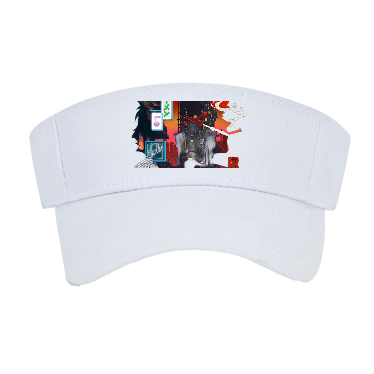 Cowboy in Neon City: Ramen, Jazz Club, and Flying Plane -  Visor cap