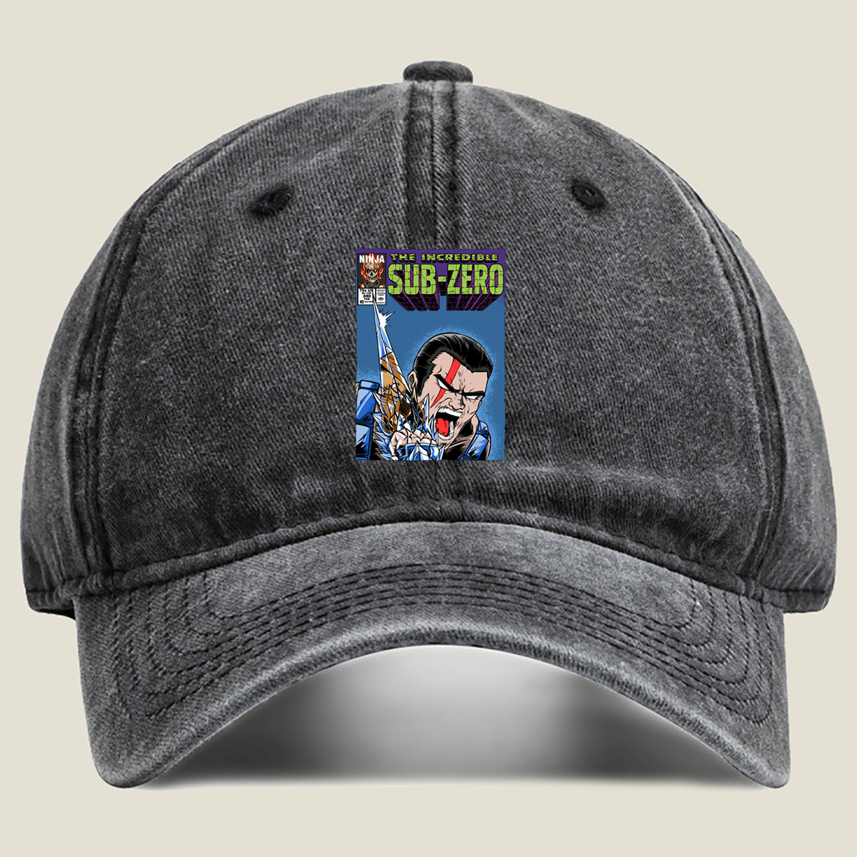 The Incredible Sub-Zero - Washed Denim - Baseball Cap