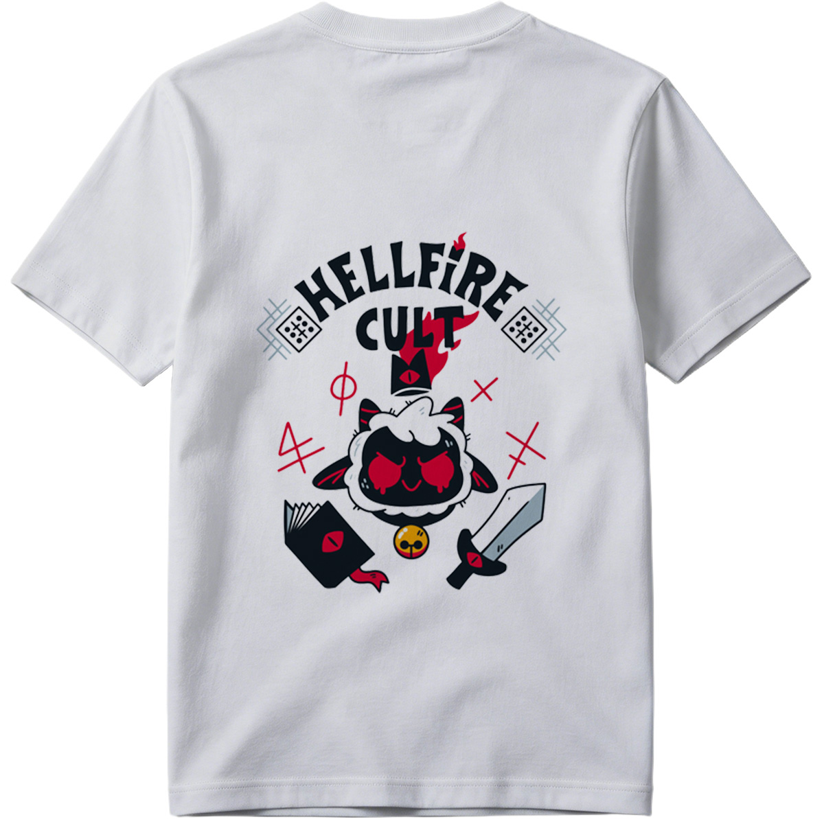 Hellfire Cult: Cat Demon & Dark Rituals - Tee