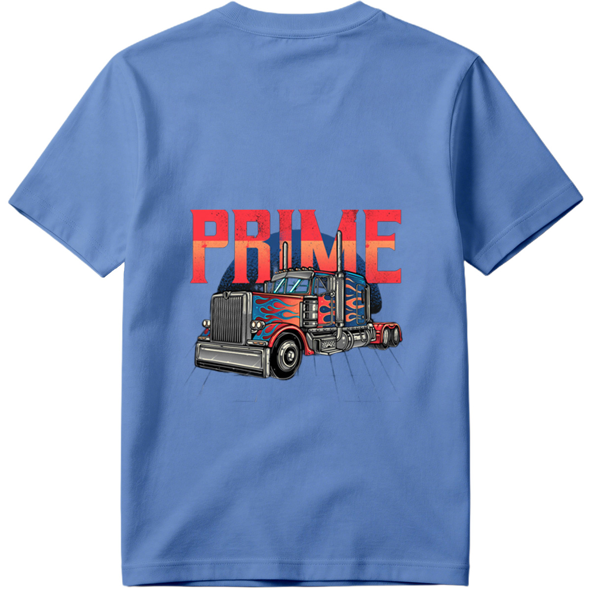 Prime Transport Service - Optimus Prime Truck Design - Tee
