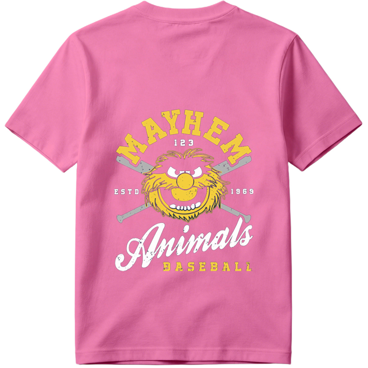 Muppets Animal Mayhem Baseball Logo - Tee