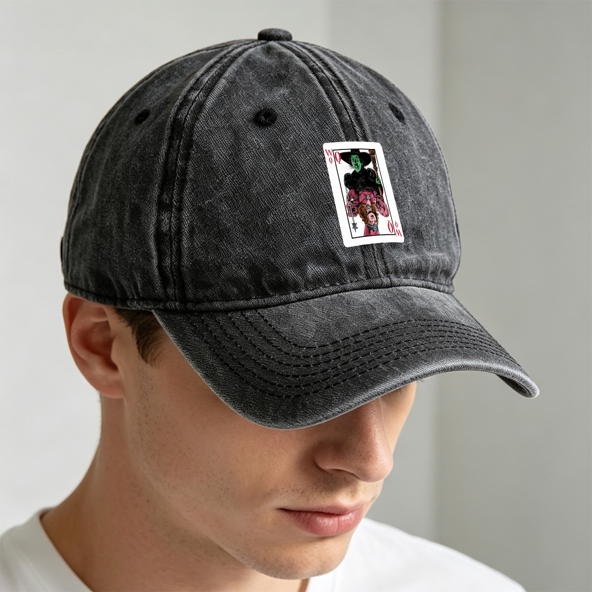 Wicked Queen of Witches - Washed Denim - Baseball Cap
