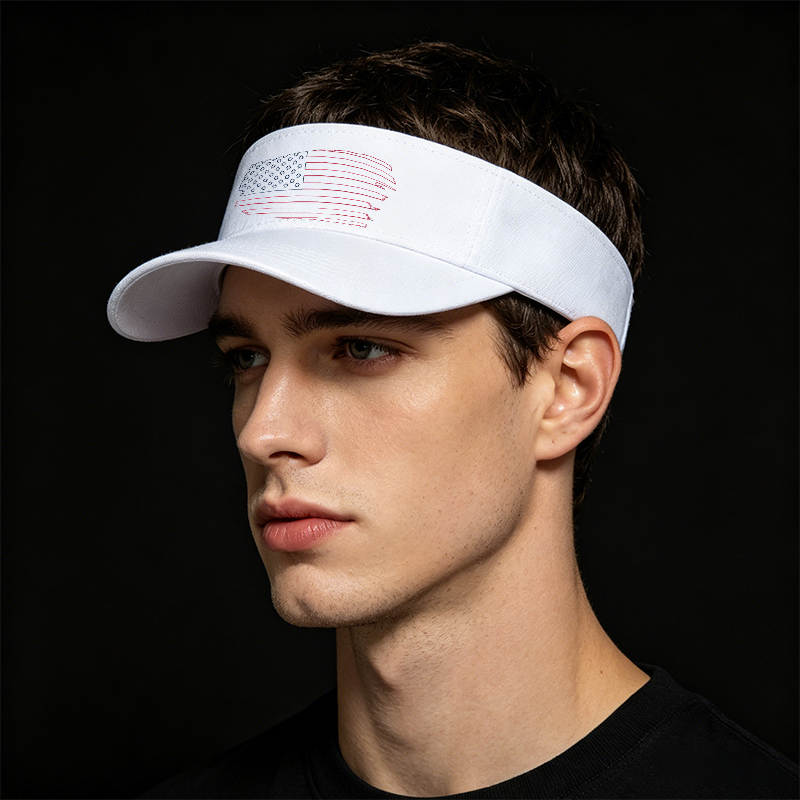 Unisex Classic Mesh Back Cap with USA Flag Print and Star Pattern - Lightweight Breathable Sun Hat for Outdoor Activities, Ideal for Men and Women Who Love Patriotic Style and Casual Wear