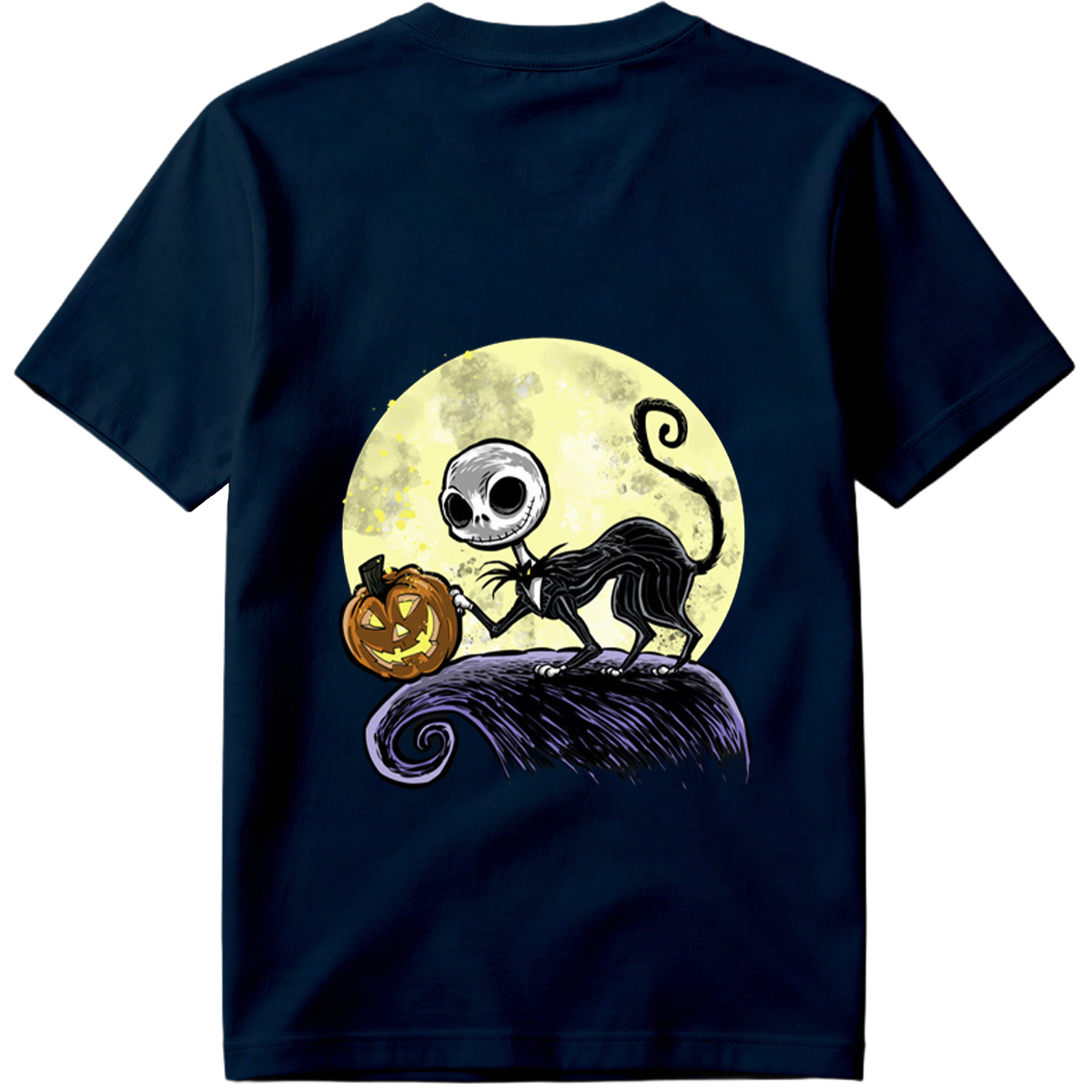 Jack Skellington and Pumpkin Moon - Tee