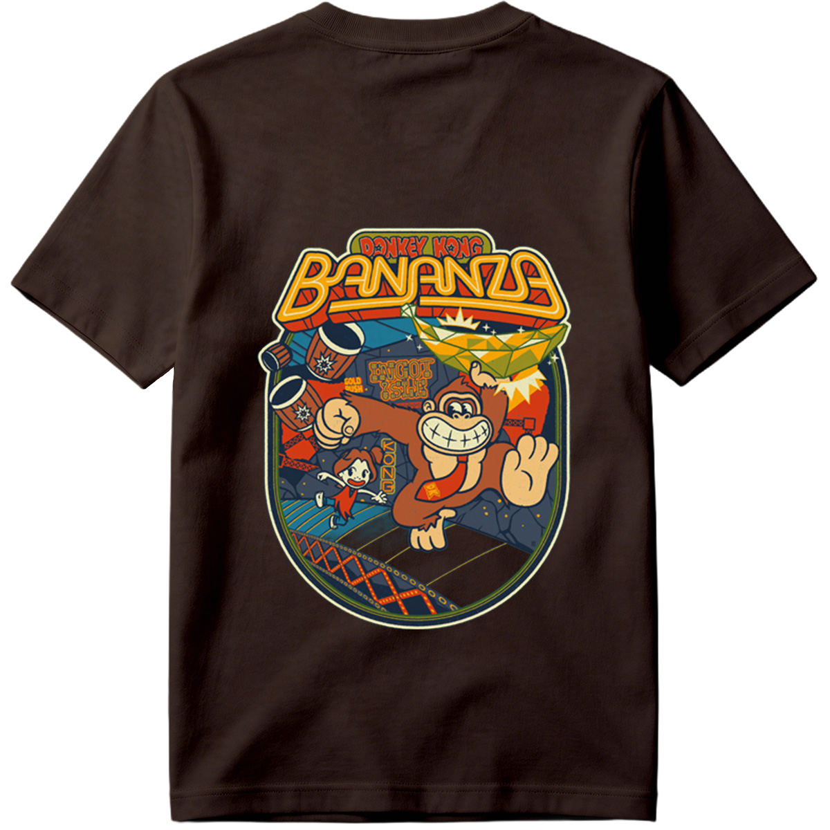 Donkey Kong Bananza: Donkey Kong and Diddy Kong Adventure - Tee