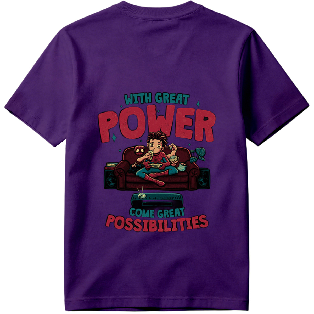 Spider-Man: With Great Power Come Great Possibilities - Tee